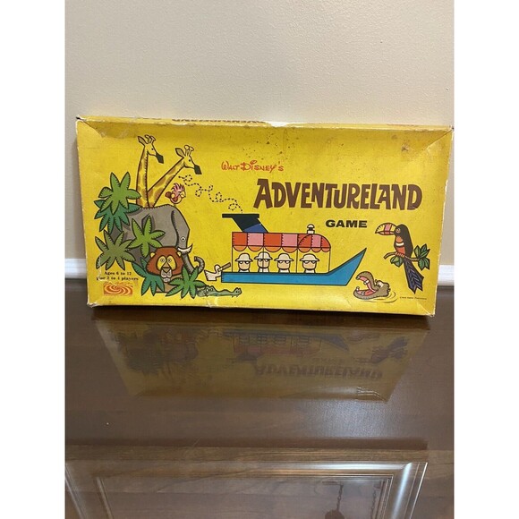 Walt Disney’s Adventureland Board Game Toucan Cruise - Parker Brothers 1956 - Picture 1 of 15